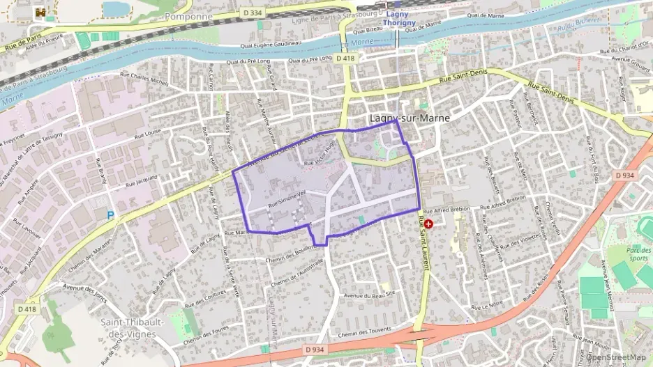 Appartement 40 m² deux pieces à vendre à Lagny-sur-Marne