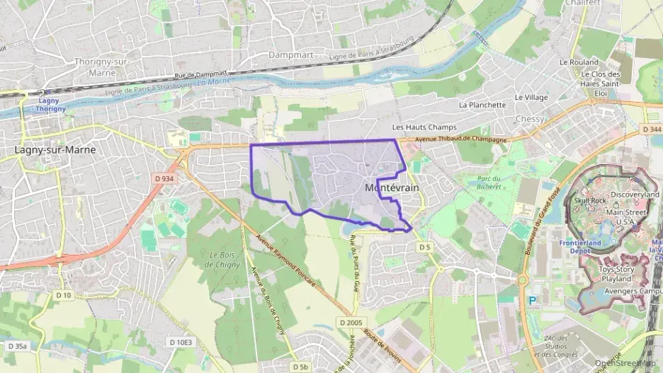 Appartement 67 m² trois pièces à vendre à Montévrain