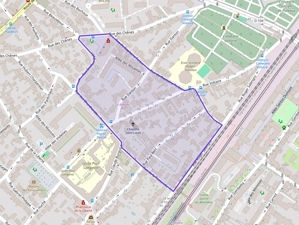 Appartement 55 m² trois pièces à vendre à Suresnes