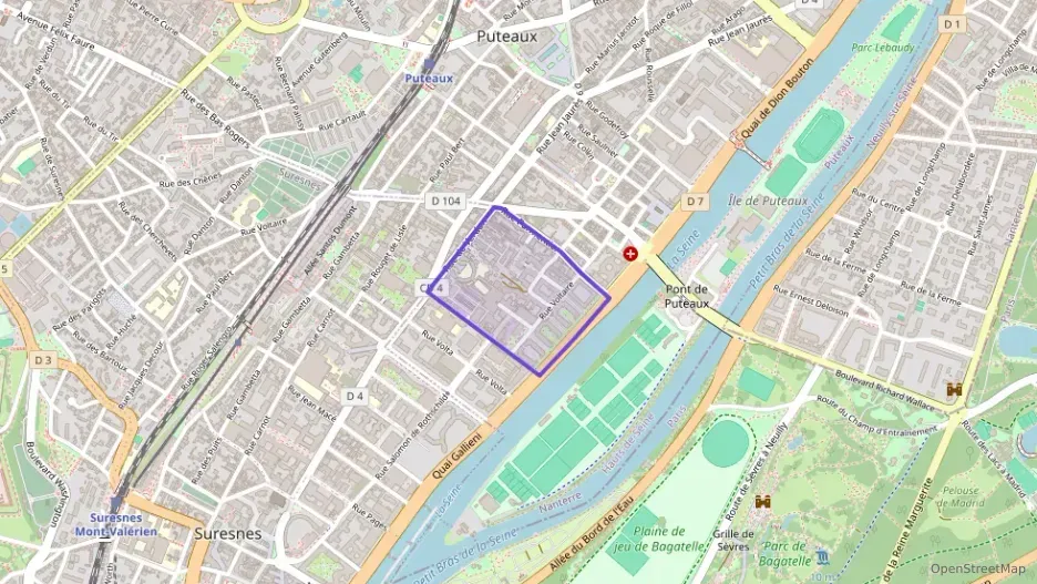 Appartement 47 m² deux pieces à vendre à Puteaux