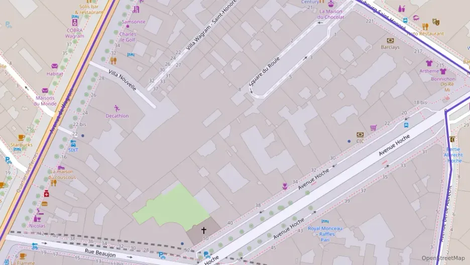 Appartement 45 m² deux pieces à vendre à Paris 8e Arrondissement