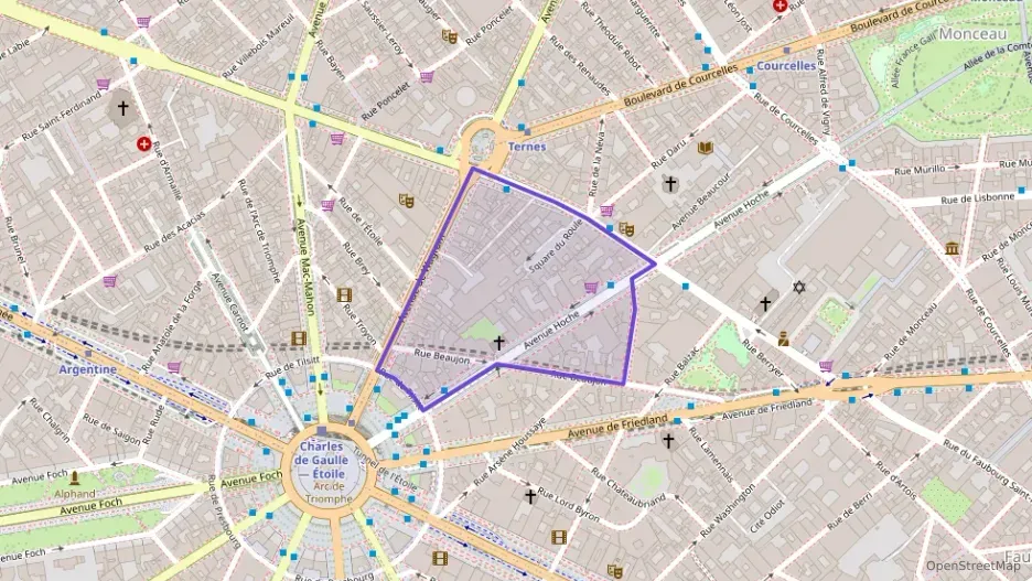 Appartement 45 m² deux pieces à vendre à Paris 8e Arrondissement