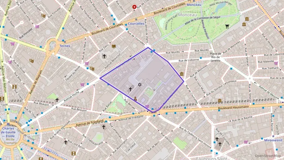 Appartement 156 m² quatre pièces à vendre à Paris 8e Arrondissement