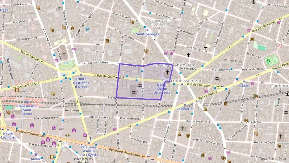 Appartement 45 m² deux pieces à vendre à Paris 9e Arrondissement