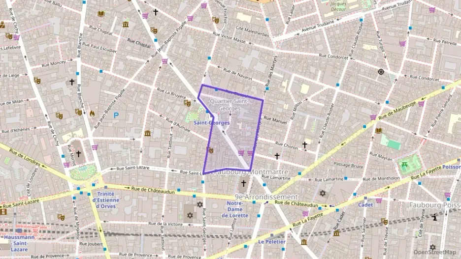 Appartement 59 m² deux pieces à vendre à Paris 9e Arrondissement