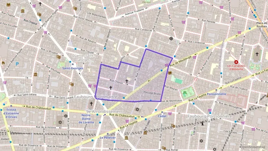 Appartement 23 m² une piece à vendre à Paris 9e Arrondissement