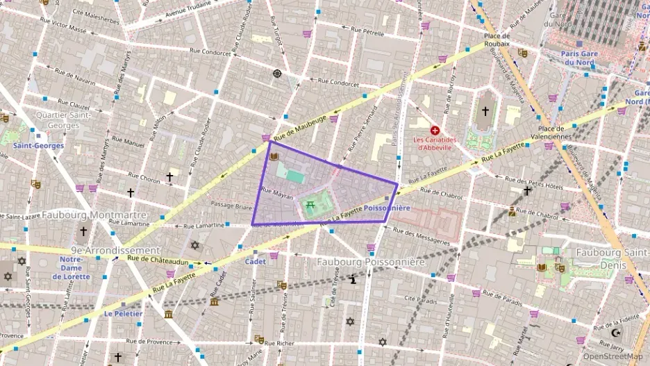 Appartement 70 m² trois pièces à vendre à Paris 9e Arrondissement