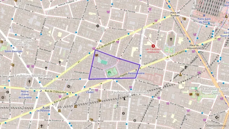 Appartement 76 m² trois pièces à vendre à Paris 9e Arrondissement