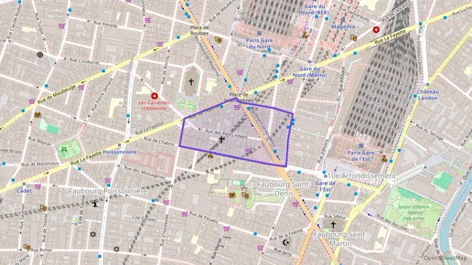 Appartement 26 m² une piece à vendre à Paris 10e Arrondissement