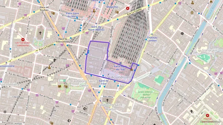 Appartement 47 m² deux pieces à vendre à Paris 10e Arrondissement Appartement 47 m² deux pieces à vendre à Paris 10e Arrondissement
