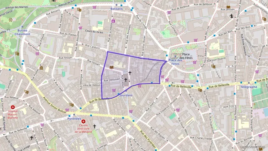 Appartement 53 m² trois pièces à vendre à Paris 19e Arrondissement
