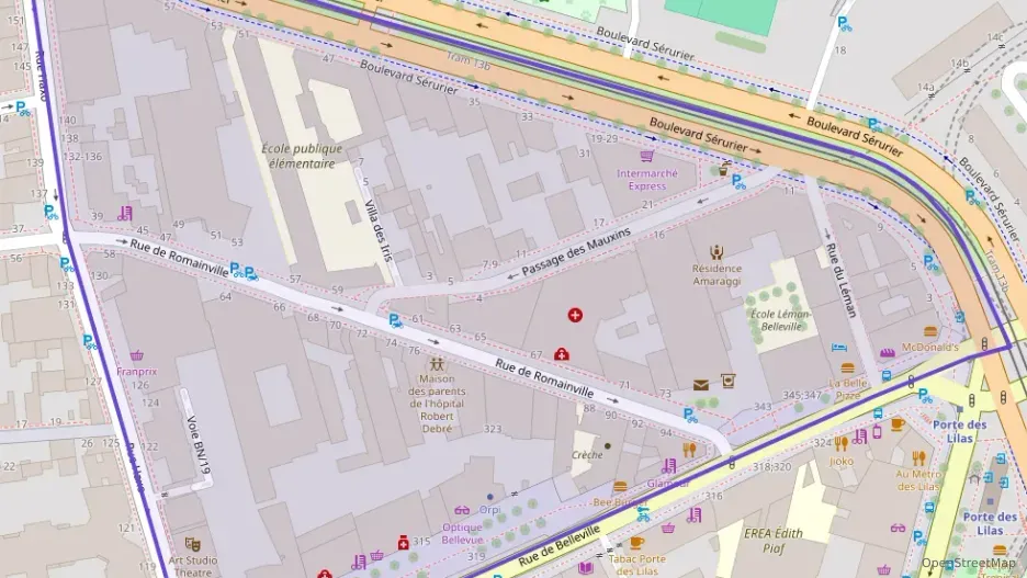 Appartement 26 m² une piece à vendre à Paris 19e Arrondissement