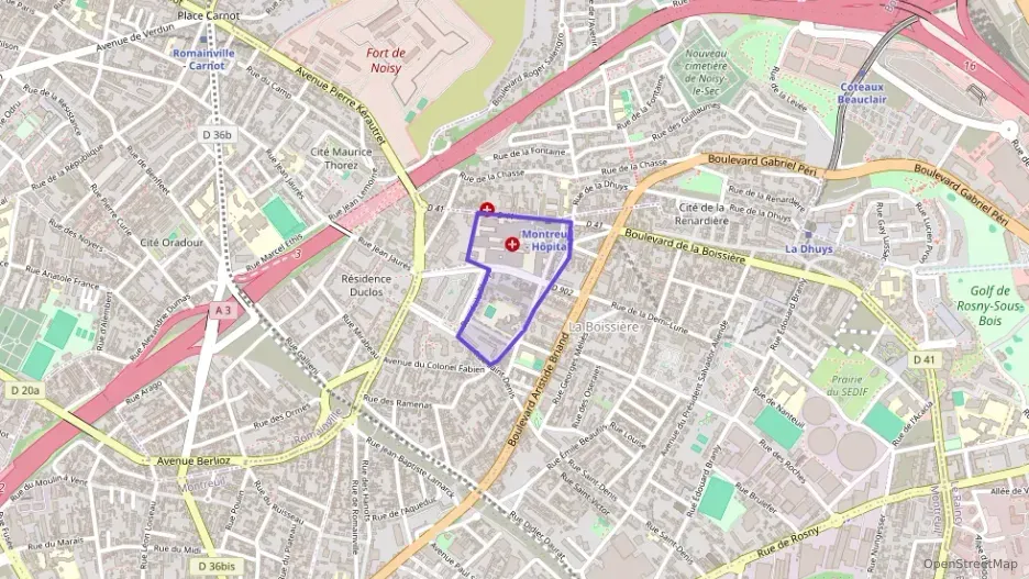 Appartement 84 m² trois pièces à vendre à Montreuil