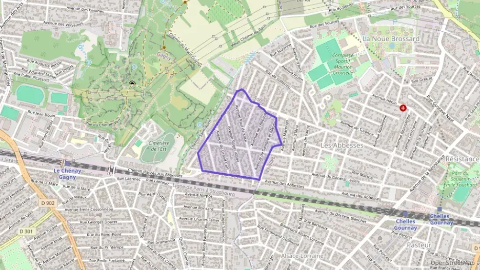 Appartement 62 m² trois pièces à vendre à Gagny