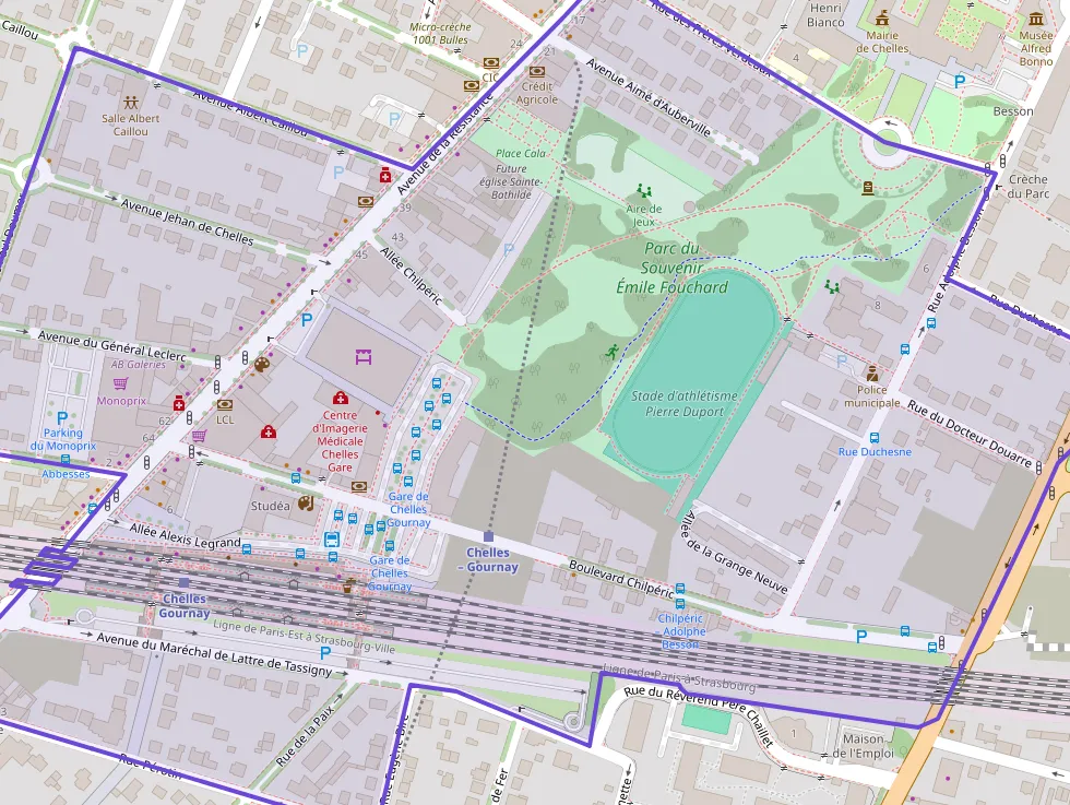 Appartement 78 m² quatre pièces à vendre à Chelles