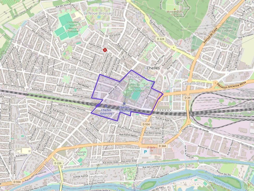 Appartement 78 m² quatre pièces à vendre à Chelles