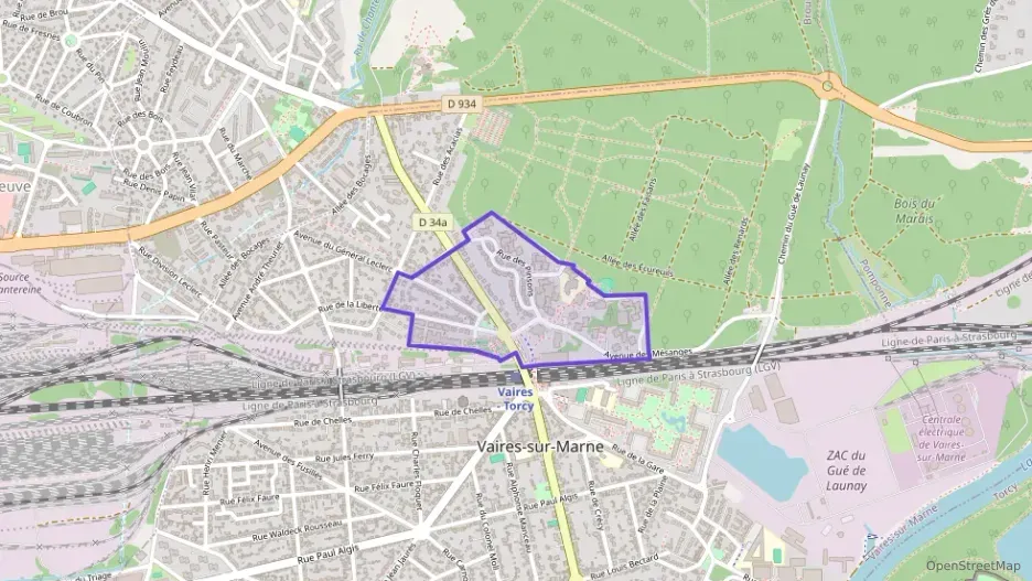 Appartement 53 m² trois pièces à vendre à Vaires-sur-Marne