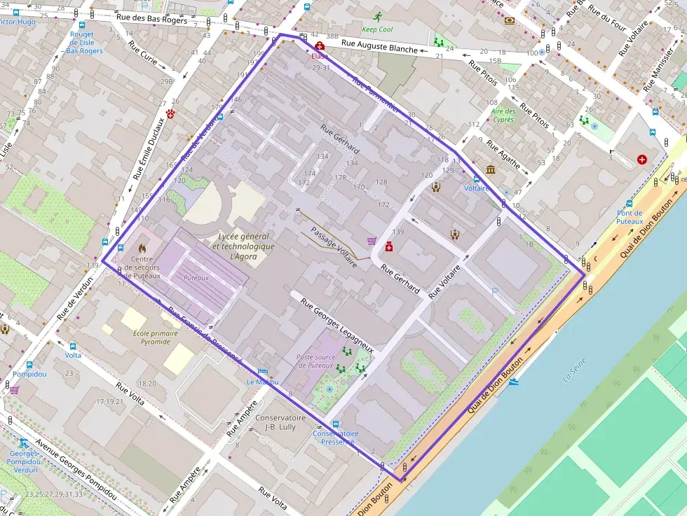 Appartement 72 m² quatre pièces à vendre à Puteaux