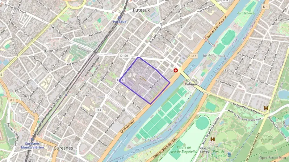 Appartement 90 m² quatre pièces à vendre à Puteaux