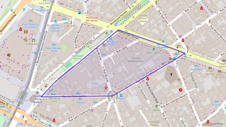 Appartement 74 m² trois pièces à vendre à Paris 17e Arrondissement