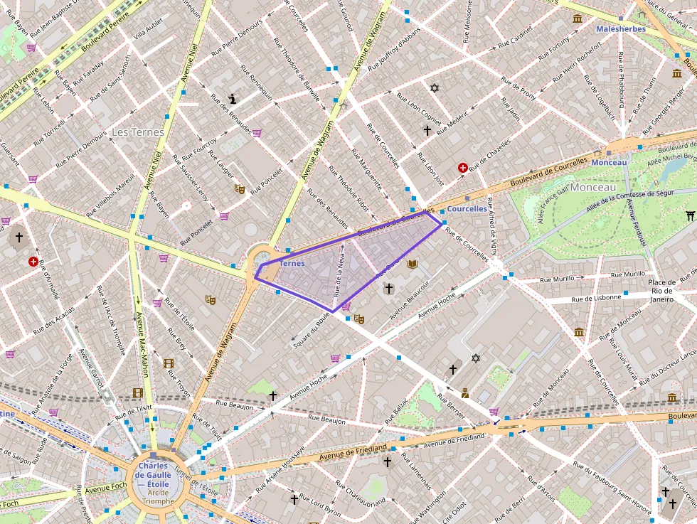 Appartement 22 m² une piece à vendre à Paris 8e Arrondissement