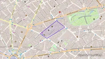 Appartement de deux pièces 30 m² à vendre  à Paris 8e Arrondissement
