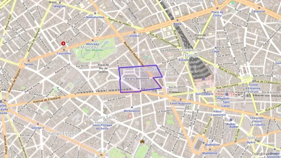 Appartement 122 m² quatre pièces à vendre à Paris 8e Arrondissement