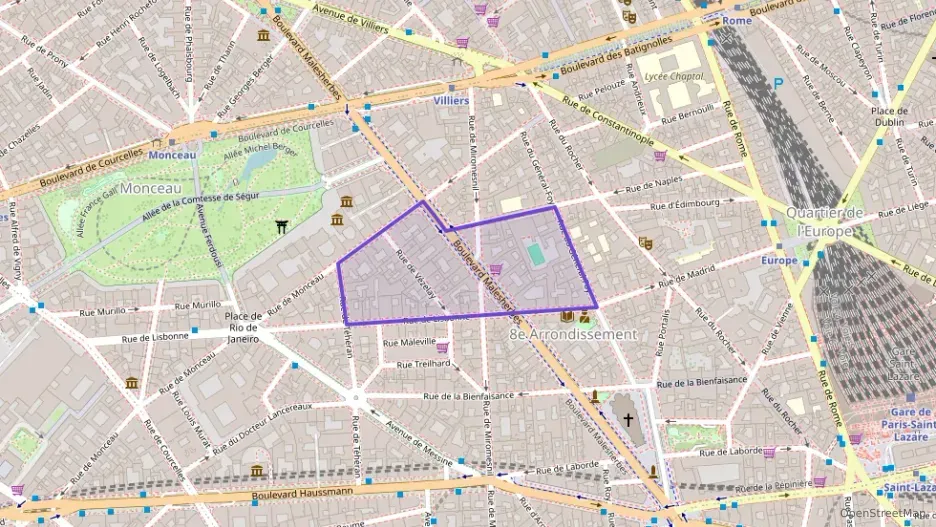 Appartement 157 m² trois pièces à vendre à Paris 8e Arrondissement