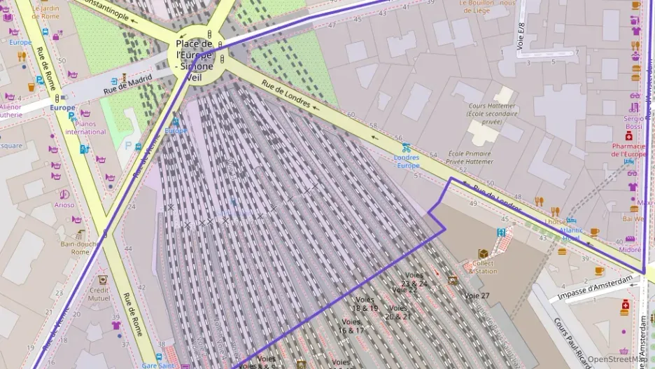 Appartement 47 m² deux pieces à vendre à Paris 8e Arrondissement
