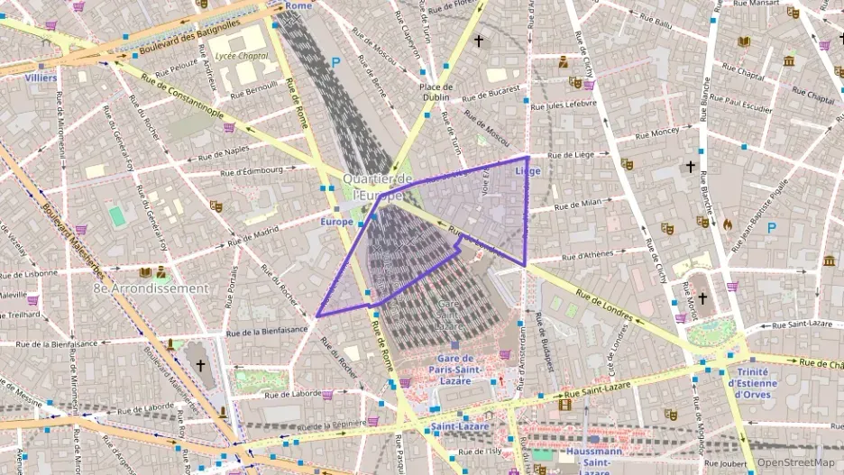 Appartement 47 m² deux pieces à vendre à Paris 8e Arrondissement