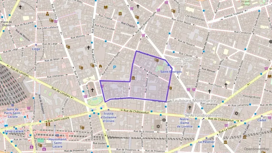 Appartement 46 m² deux pieces à vendre à Paris 9e Arrondissement