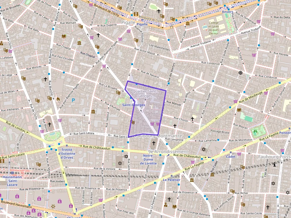 Appartement 95 m² deux pieces à vendre à Paris 9e Arrondissement