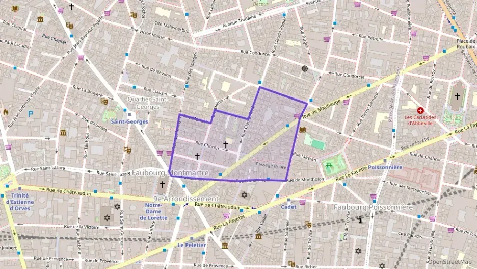 Appartement 57 m² trois pièces à vendre à Paris 9e Arrondissement