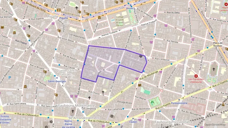 Appartement 52 m² trois pièces à vendre à Paris 9e Arrondissement Appartement 52 m² trois pièces à vendre à Paris 9e Arrondissement