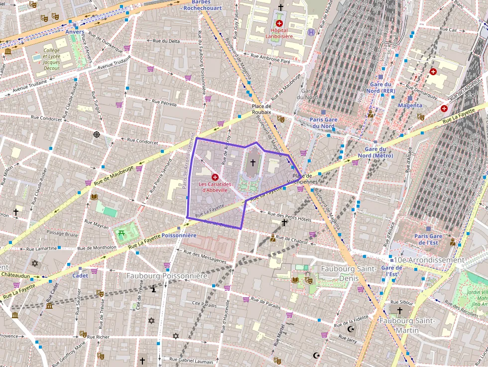 Appartement 42 m² deux pieces à vendre à Paris 10e Arrondissement