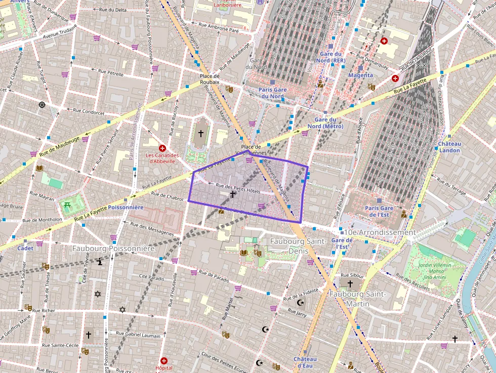 Appartement 70 m² trois pièces à vendre à Paris 10e Arrondissement