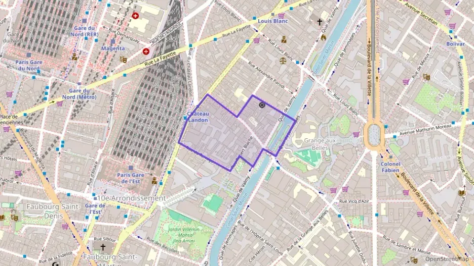 Appartement 37 m² une piece à vendre à Paris 10e Arrondissement