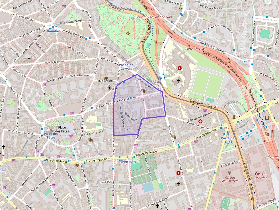 Appartement 27 m² deux pieces à vendre à Paris 19e Arrondissement