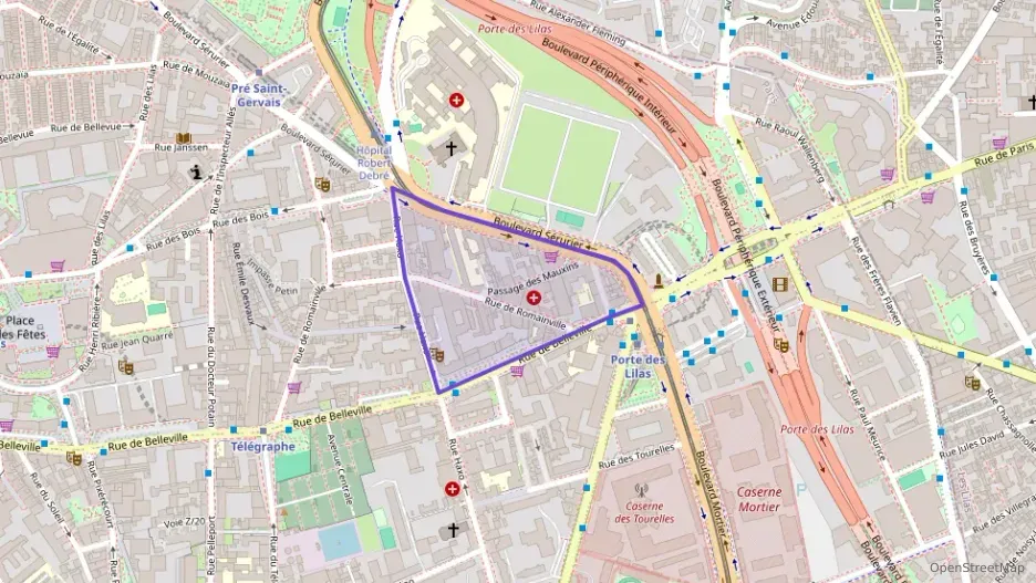 Appartement 45 m² deux pieces à vendre à Paris 19e Arrondissement