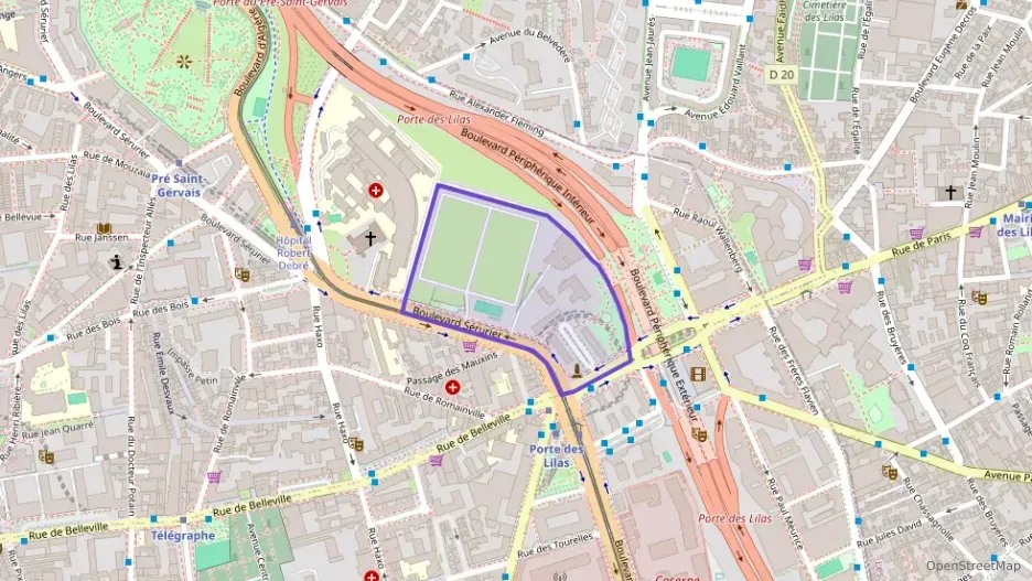 Appartement 55 m² trois pièces à vendre à Paris 19e Arrondissement