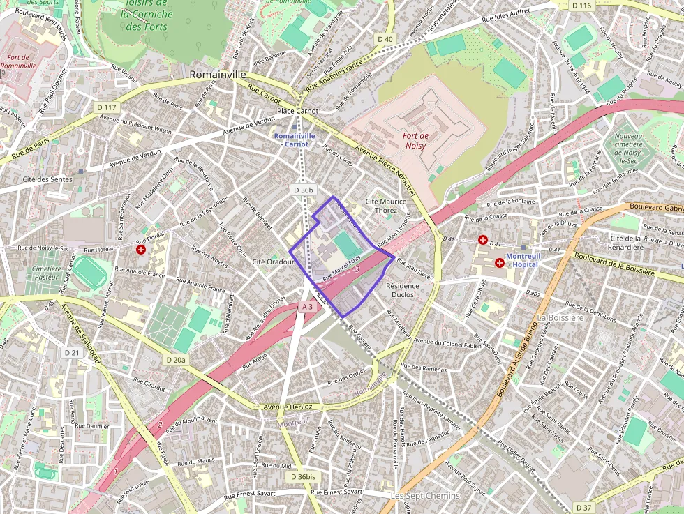 Appartement 78 m² quatre pièces à vendre à Romainville