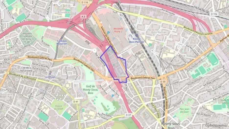 Appartement 30 m² deux pieces à vendre à Rosny-sous-Bois