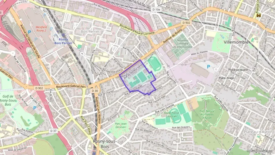 Appartement 45 m² deux pieces à vendre à Rosny-sous-Bois