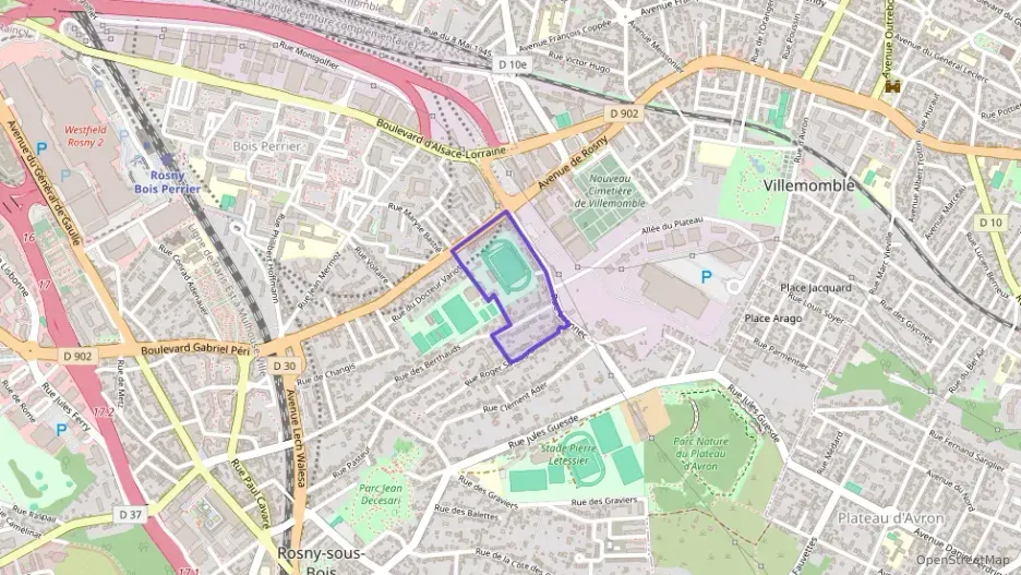Appartement 80 m² quatre pièces à vendre à Rosny-sous-Bois
