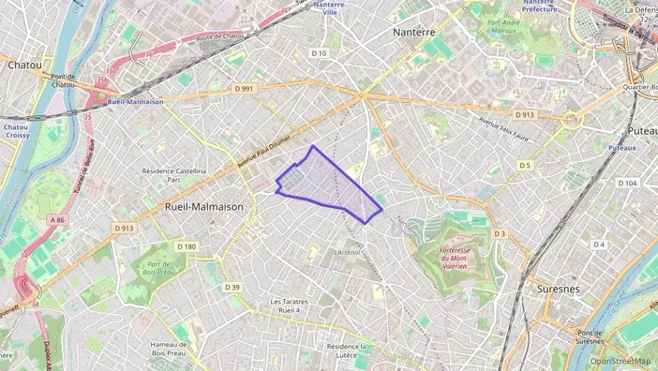 Appartement 37 m² deux pieces à vendre à Rueil-Malmaison