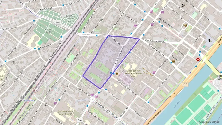 Appartement 57 m² trois pièces à vendre à Suresnes