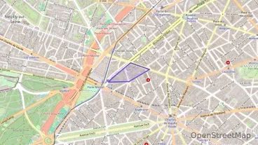 appartement de deux chambres 37 m² à vendre à Paris 17e Arrondissement