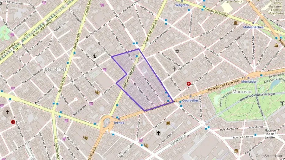 Appartement 92 m² quatre pièces à vendre à Paris 17e Arrondissement