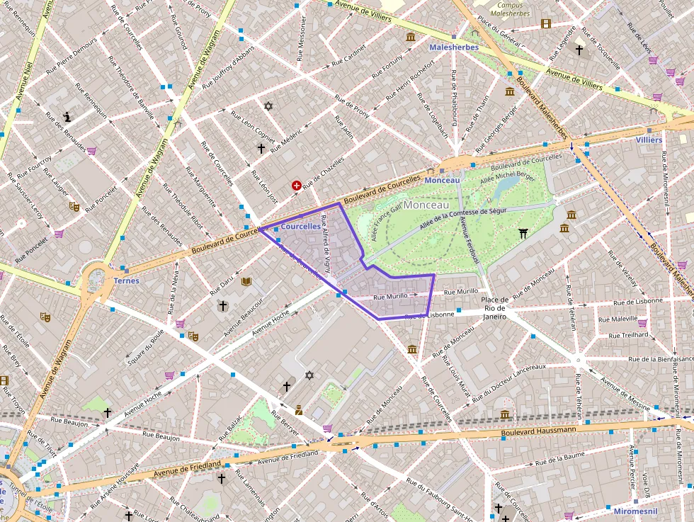 Appartement 68 m² deux pieces à vendre à Paris 8e Arrondissement