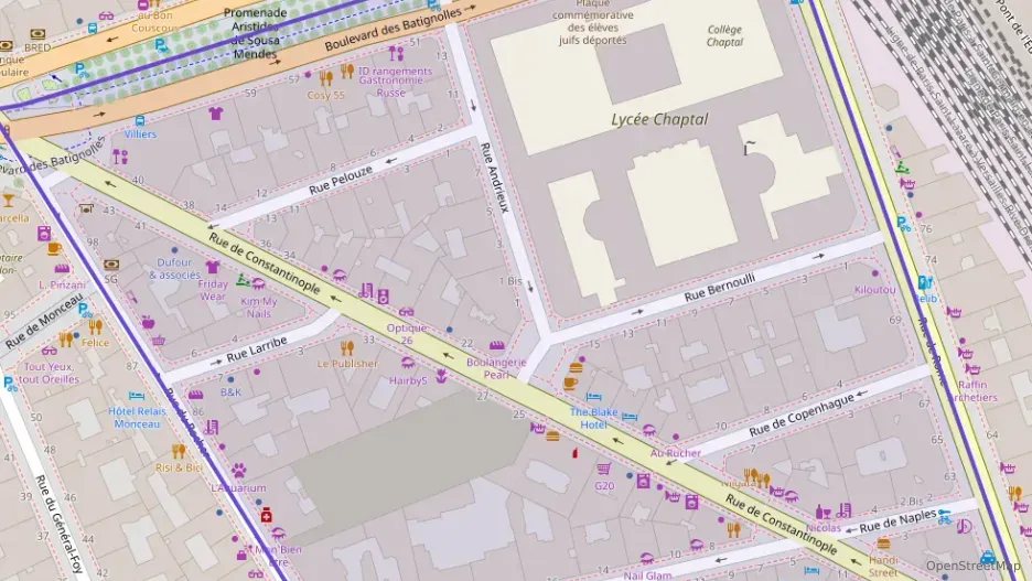 Appartement 65 m² quatre pièces à vendre à Paris 8e Arrondissement